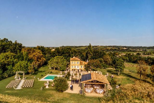 Domaine vue d'en haut