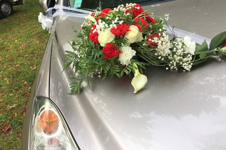 Bouquet voiture