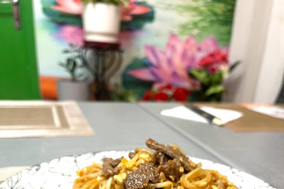 Pad thai boeuf