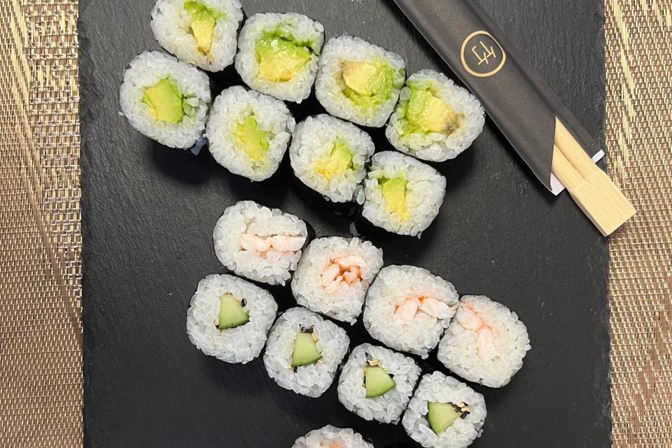 Assortiment de makis