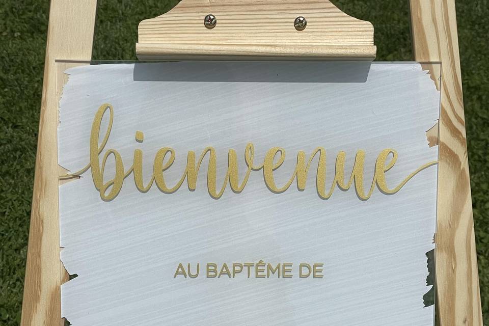 Bienvenue baptême