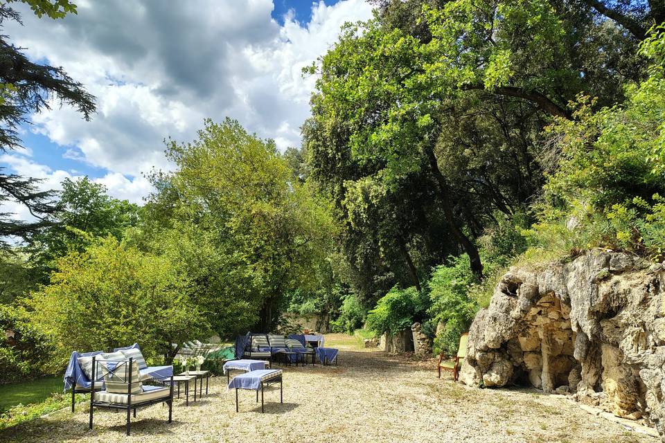 Terrasse jardin