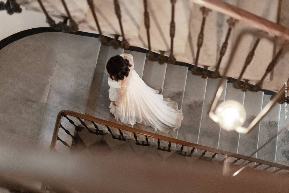 Escalier - photo Camille Coste