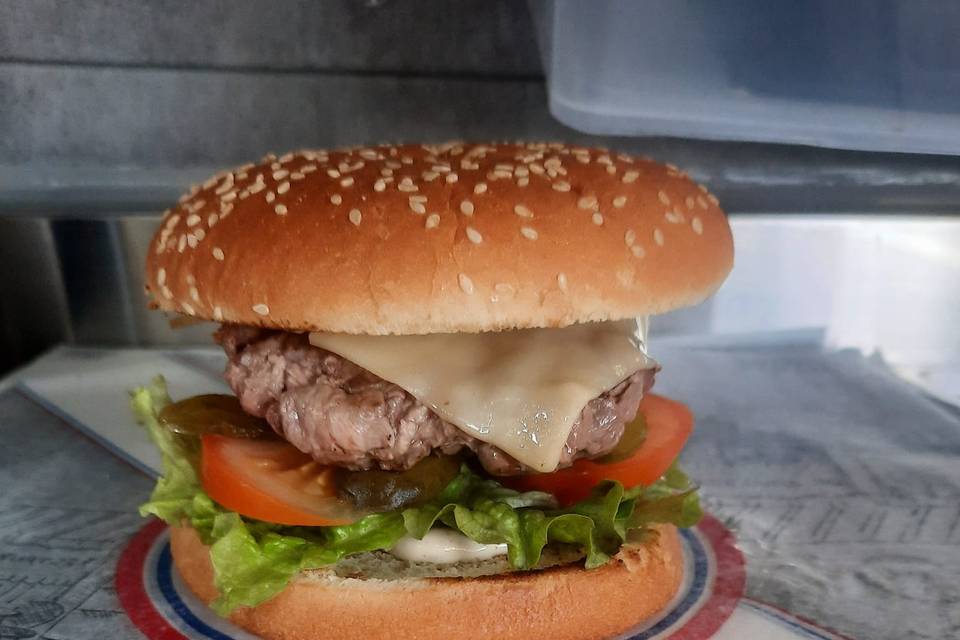 Burger canard