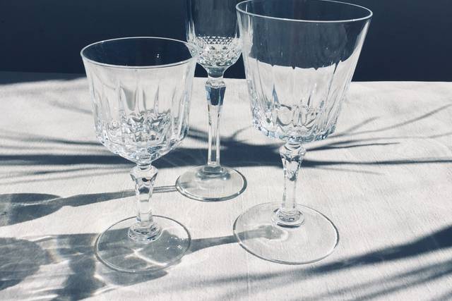 Gamme verres ciselés