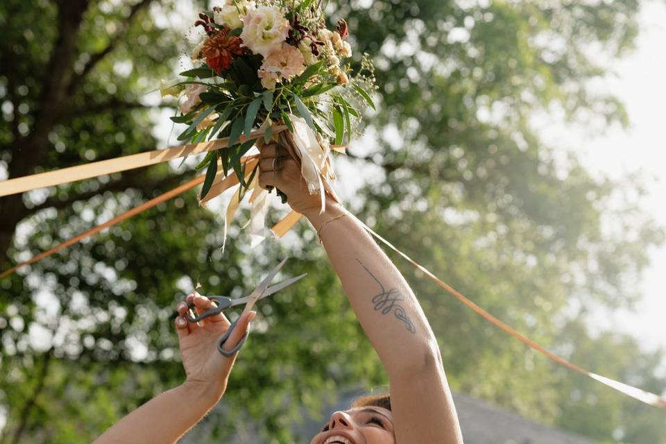 Émilie ronde du bouquet