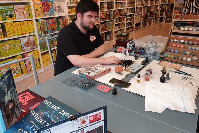 Activités peinture Warhammer