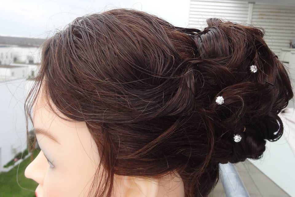 Chignon haut