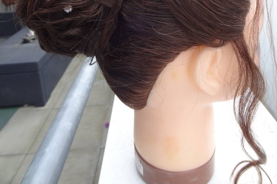 Chignon haut