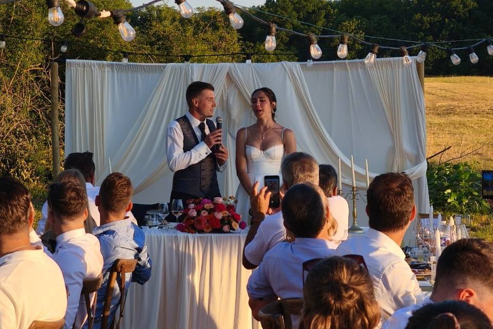 Mariage plein air