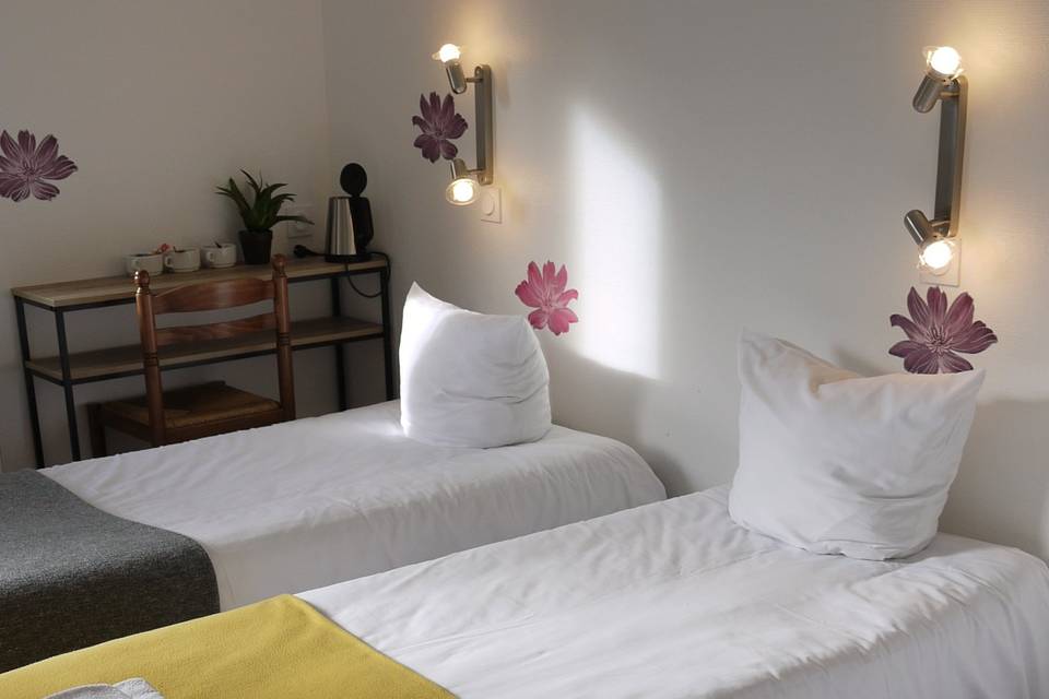 Chambre triple