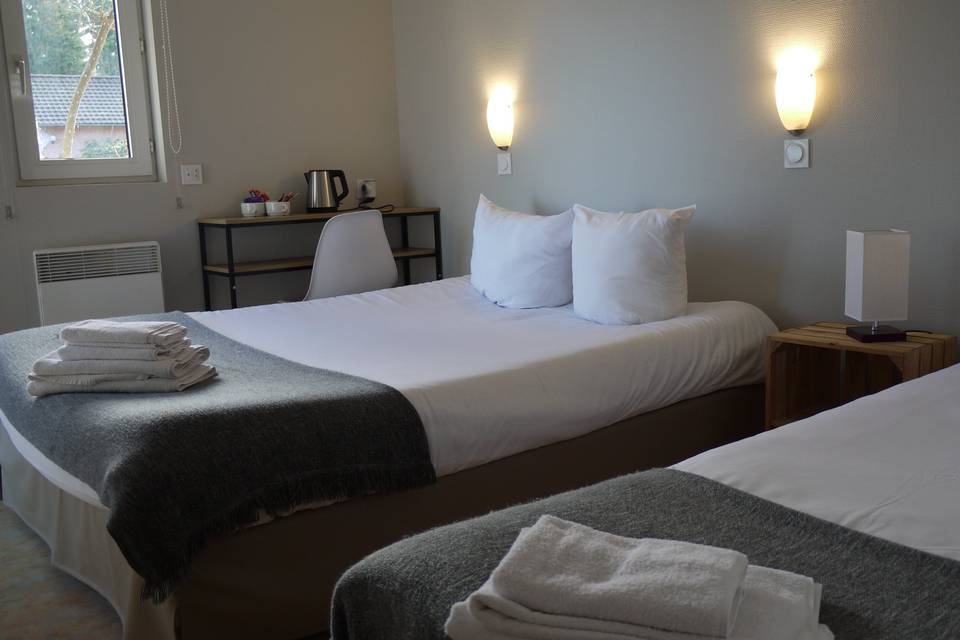 Chambre triple