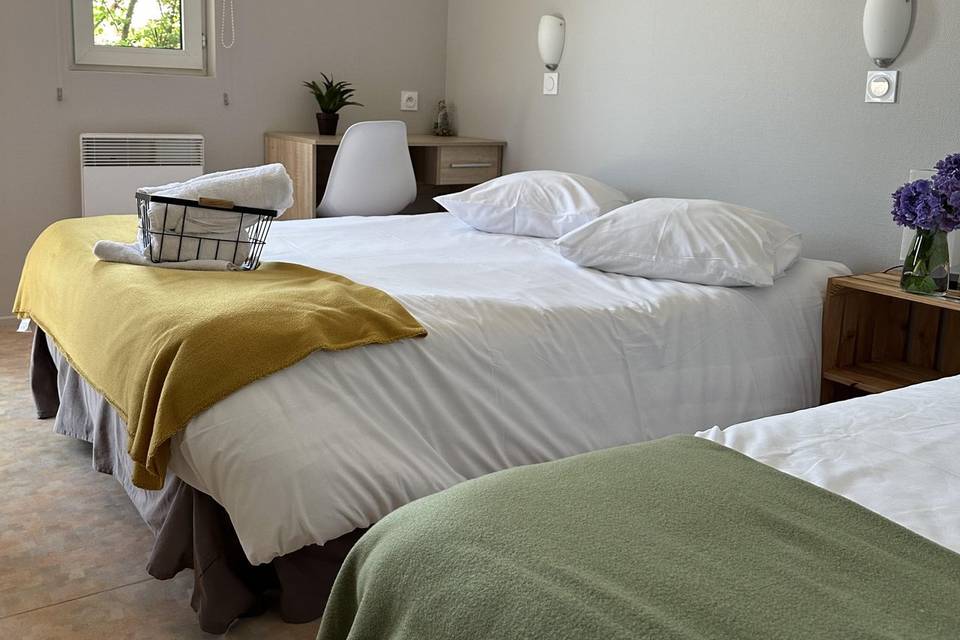 Chambre triple