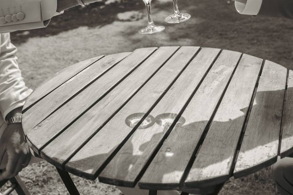 Portrait romantique jour J
