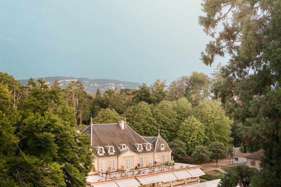 Vue manoir
