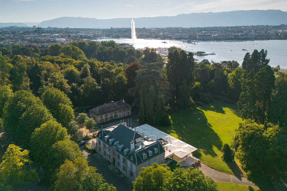 Vue aérienne