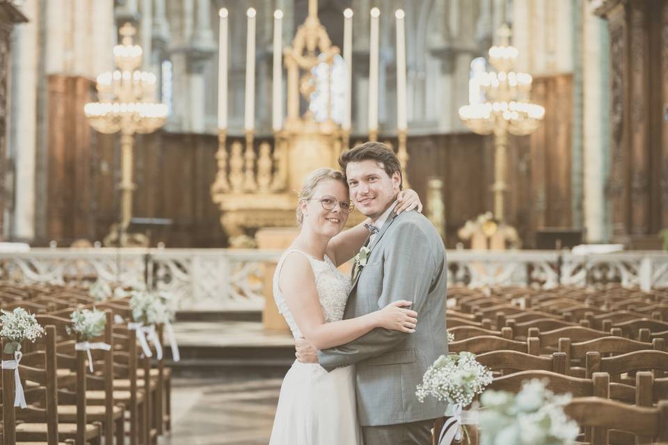 Dans la cathédrale