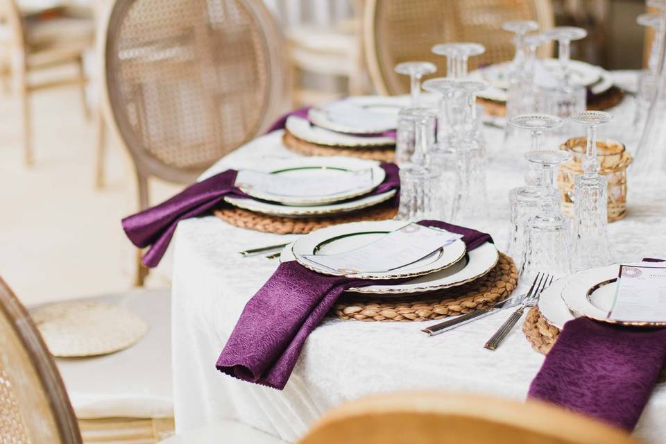 Dressage de table