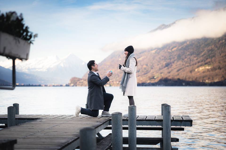 Séance Engagement à Interlaken