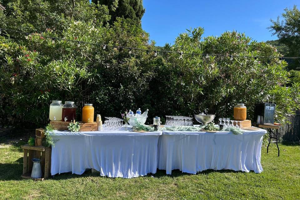 Buffet boisson