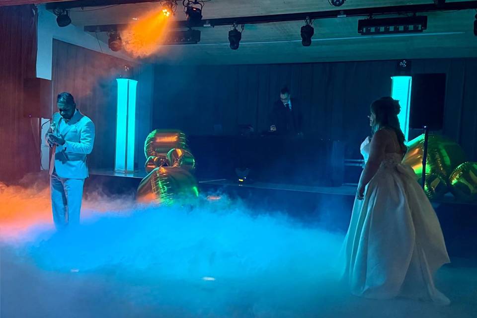 Fumée lourde et Light Show