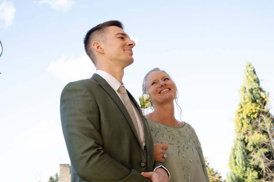 Mari et sa mère