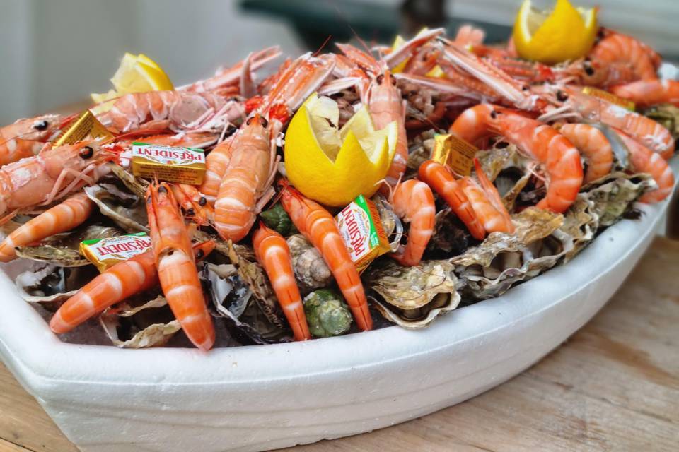 Plateaux fruits de mer