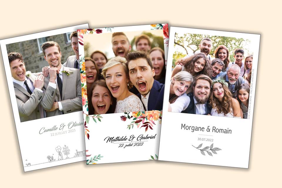 Template photobooth