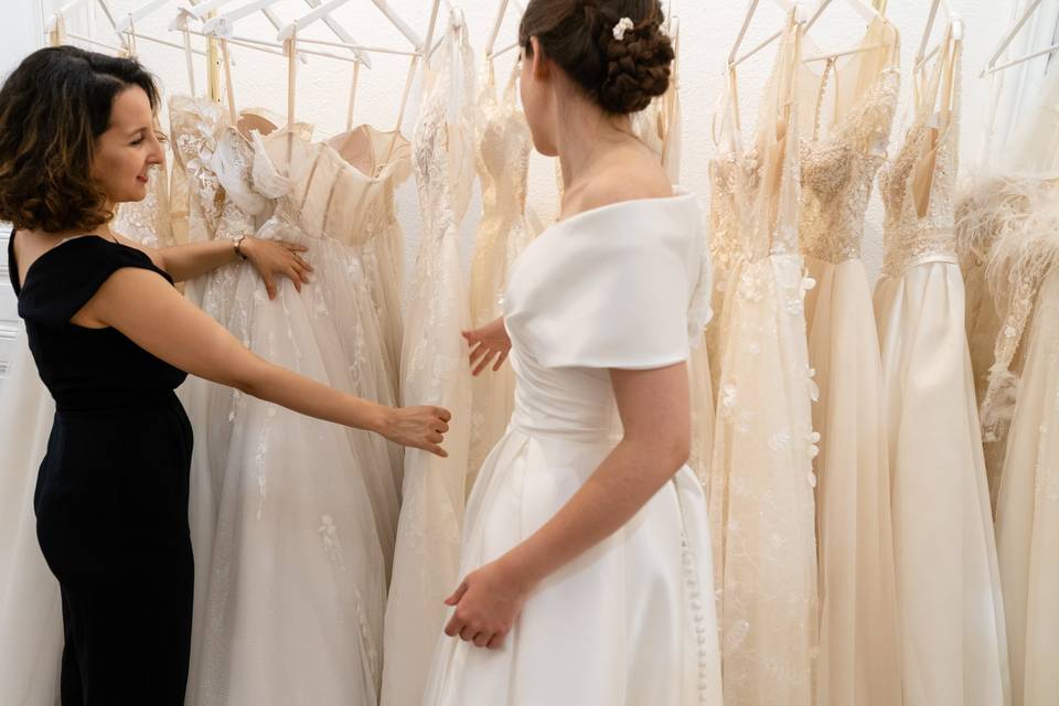 photo grande mariée et propriétaire_recherche de robes