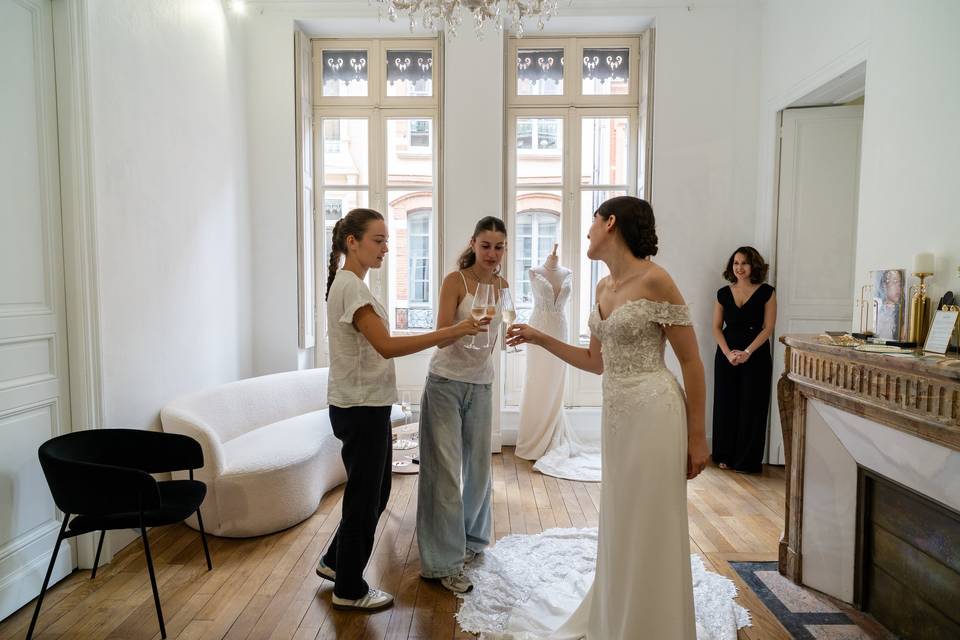 photo plan large du toast