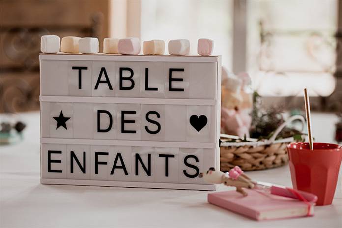 Table des enfants