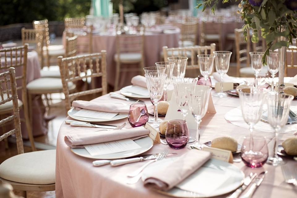Décoration tables.