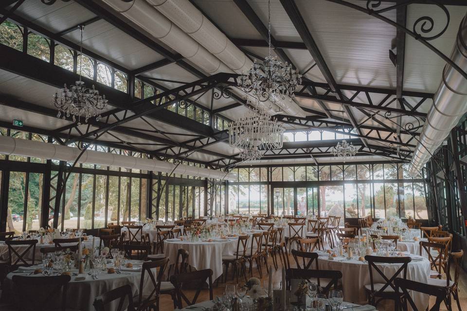 Salle de réception château