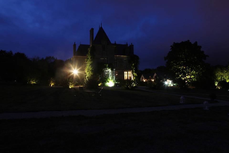 Manoir de nuit
