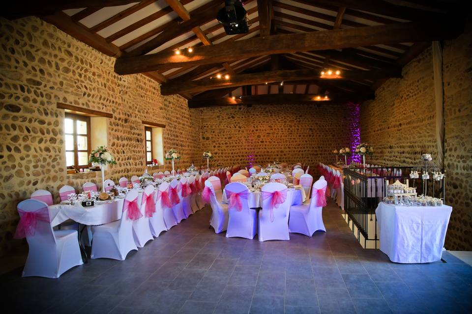 Mariage romantique bucolique