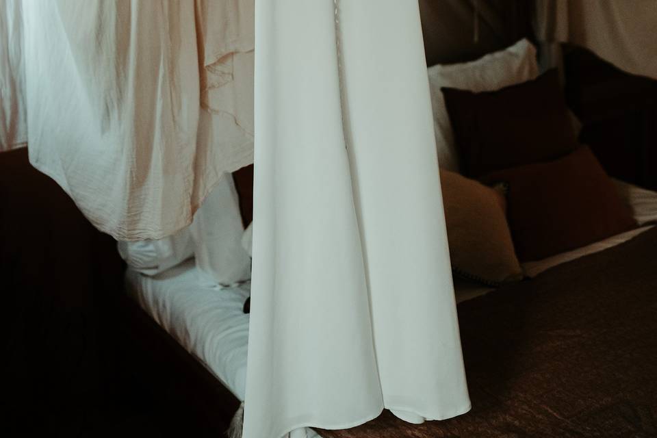 La robe de ses rêves