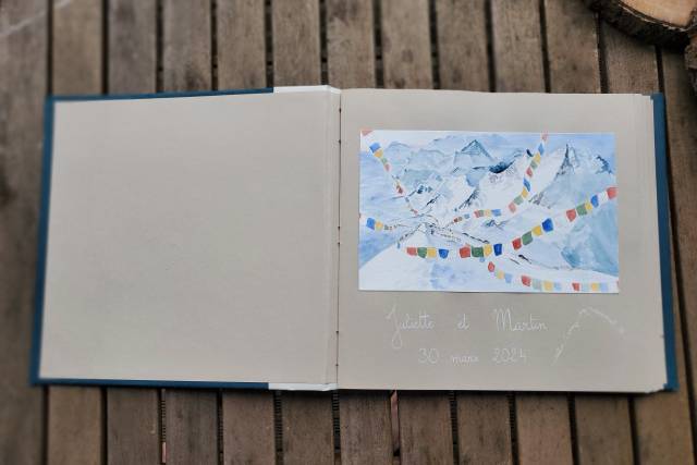 Livre d'or de mariage