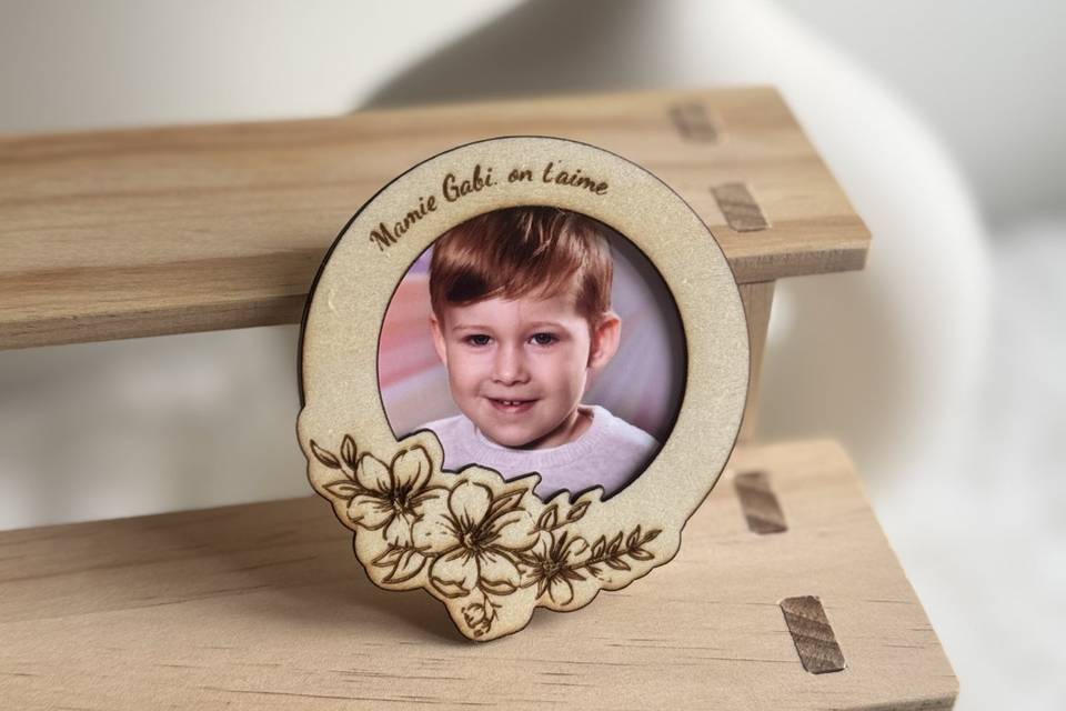 Magnet photo personnalisé