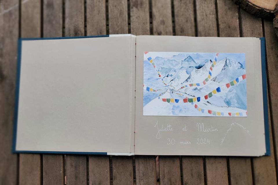 Livre d'or de mariage