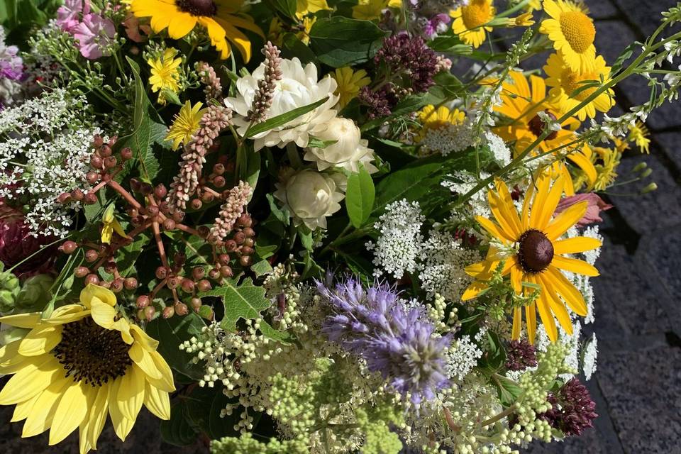 Bouquet de Mariée champêtre