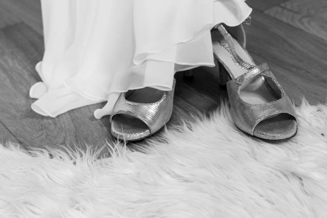 Chaussures de la mariée