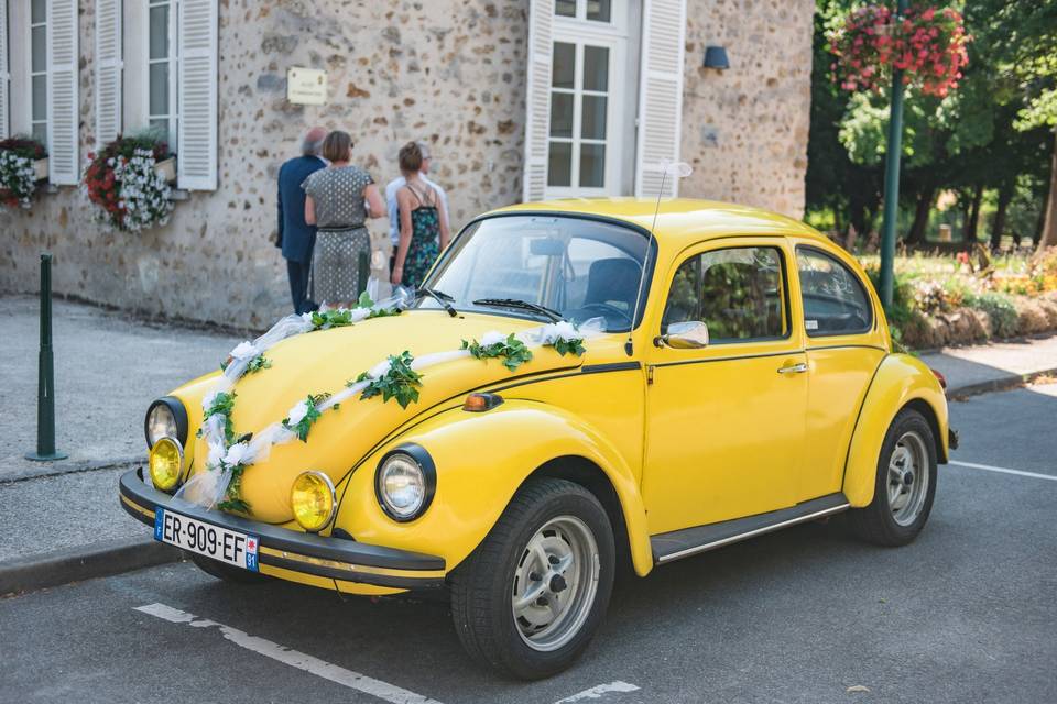 Voiture des mariés