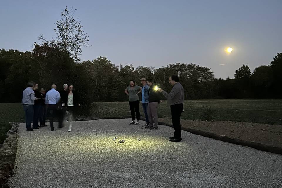 Terrain de pétanque