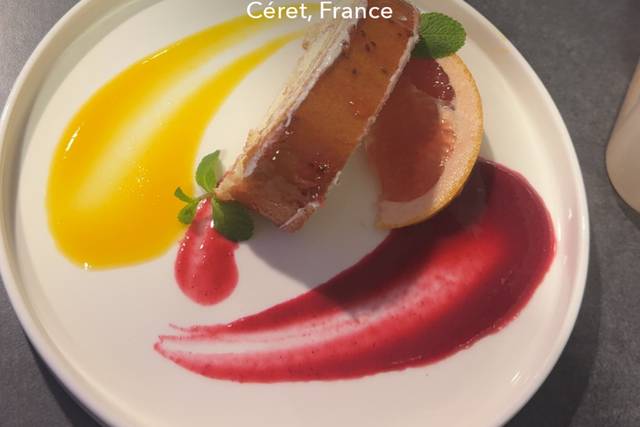 Bras de venus a la framboise