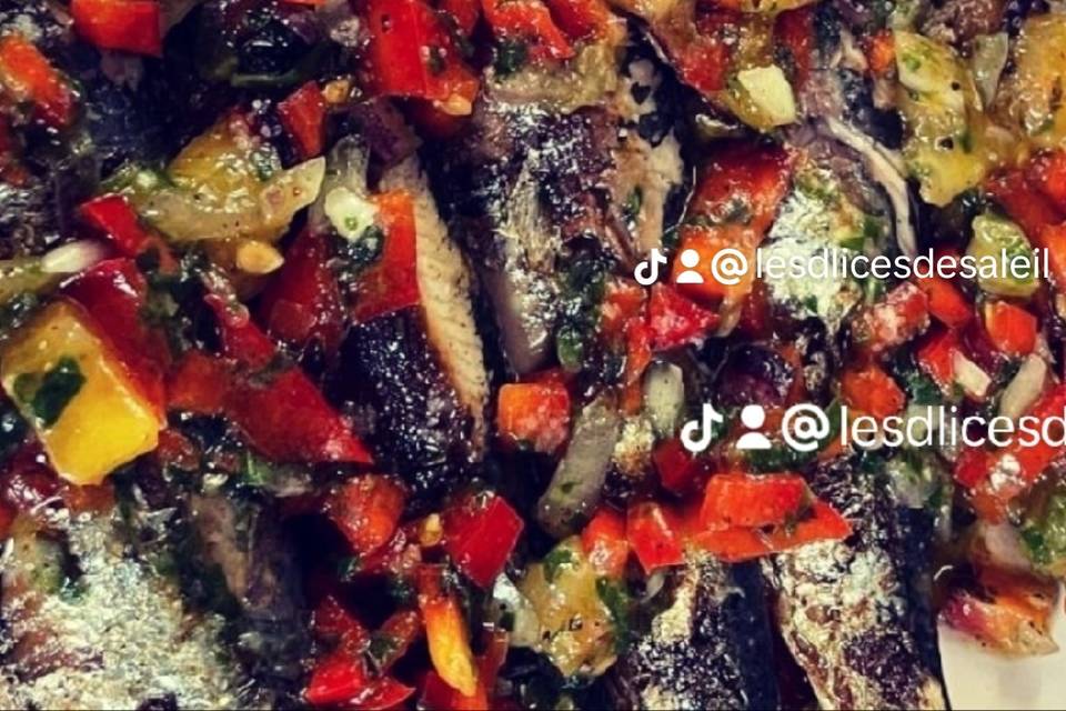 Sardine grillé