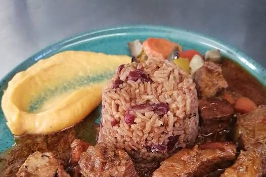 Sauté de porc à la dominicaine