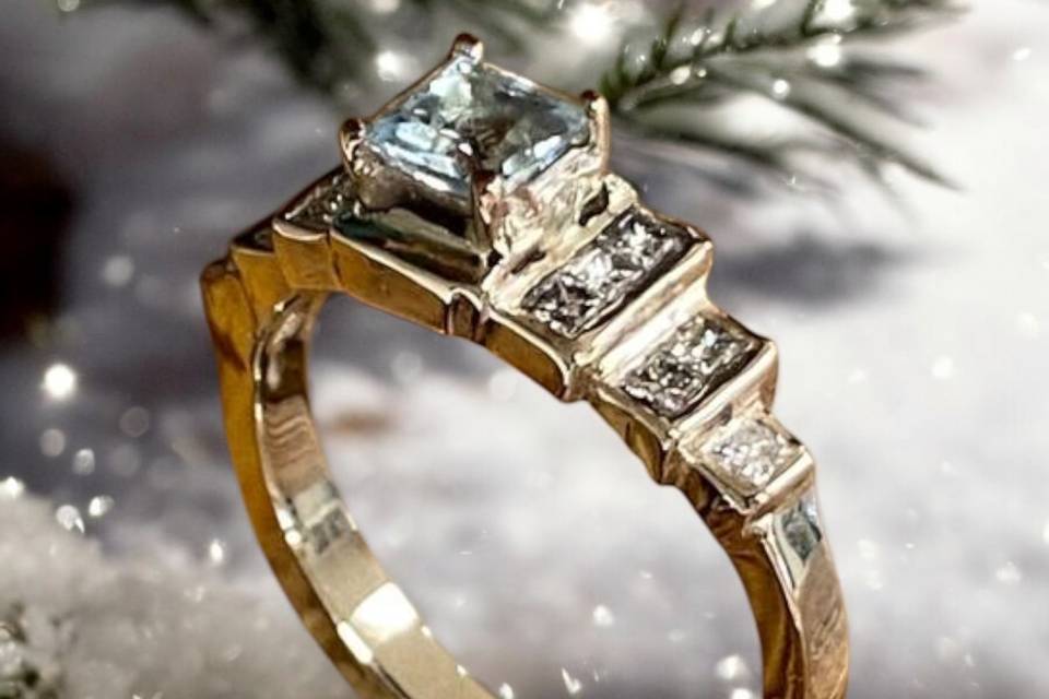 Bague fiançailles