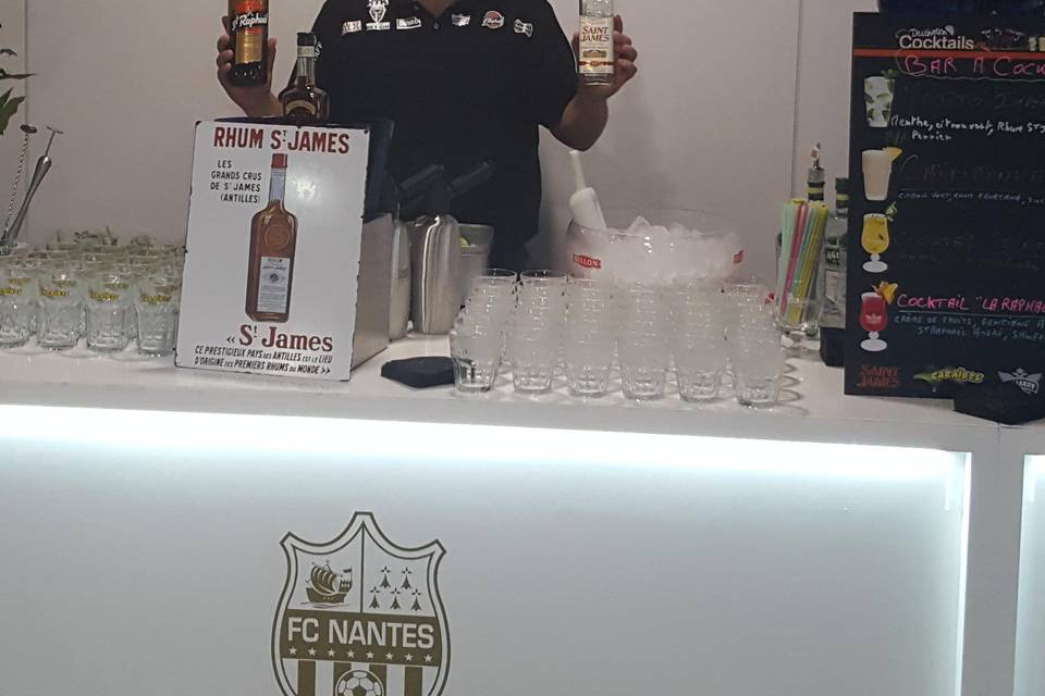 Bar à cocktails au FC Nantes
