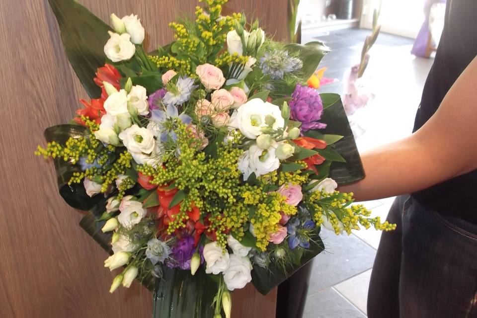 Bouquet mariée champêtre