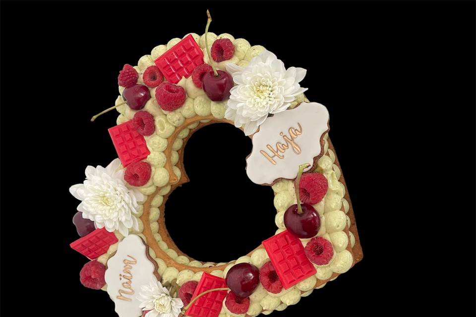 Heart cake